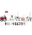 Kids by Friis Födelsedagståg - 45 cm - Bondgård