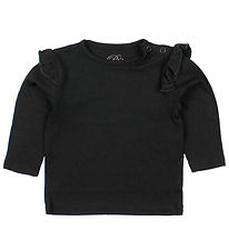 Petit by Sofie Schnoor Blouse - Black w. Ruffles