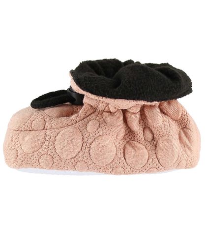 Fuzzies Booties - Uno - Powder Rose