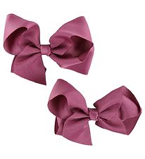 By Stær Bow - 2-Pack - 10 cm - Victorian Rose