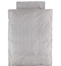 Smallstuff Duvet Cover - Junior - White w. Flowers