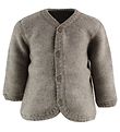 Joha Cardigan - Wolle - Hellbraun