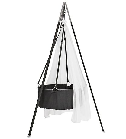 Leander Canopy - Crib - White
