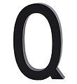 Design Letters Alu Letter - Q - Black