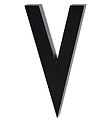 Design Letters Alu-Buchstaben - V - Schwarz