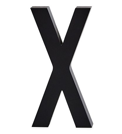 Design Letters Alu Letter - X - Black