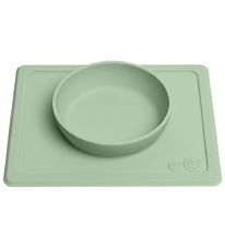 EzPz Happy Mini Bowl - Silikon - Dammgrön
