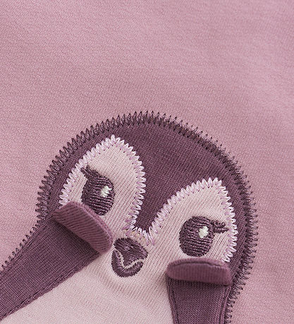 Sweat-shirt Minymo - Dawn Rose av. Pingouin