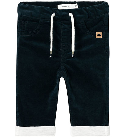 Name It Corduroy Trousers - NbmBen - Dark Sapphire