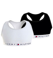 Tommy Hilfiger Tops - 2-Pack - Black/White Tommy Hilfiger Tops - 2-Pack - Black/White