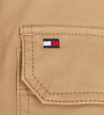 Tommy Hilfiger 셔츠 - 유틸리티 오버셔츠 - 클래식 카키 Tommy Hilfiger 셔츠 - 유틸리티 오버셔츠 - 클래식 카키