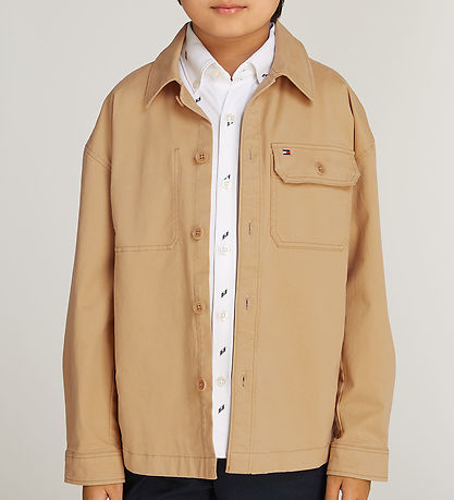 Tommy Hilfiger Shirt - Utility Overshirt - Classic+ Khaki