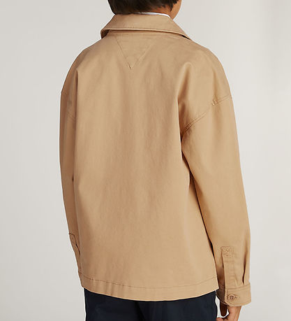 Tommy Hilfiger Shirt - Utility Overshirt - Classic+ Khaki
