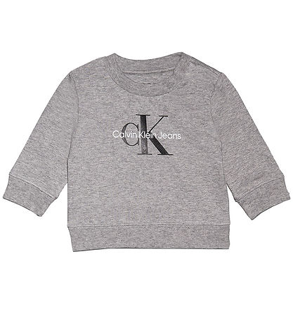 Calvin Klein Sweat Set - Monogram - Grey Heather