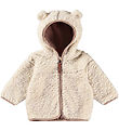Molo Fleece Jacket - Teddy - Ummi - White Noise Molo Fleece Jacket - Teddy - Ummi - White Noise