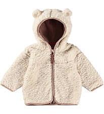 Molo Flísjakki - Teddy - Ummi - White Hávaði