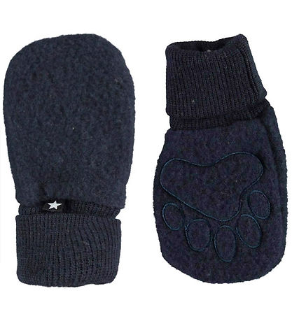 Molo Mittens - Wool - UFO - Dark Navy