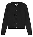 Molo Cardigan - Gloria - Rib - Black Molo Cardigan - Gloria - Rib - Black
