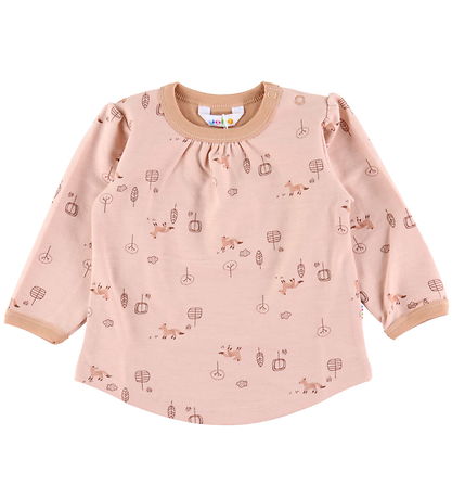Joha Blouse - Wool/Cotton - Peach