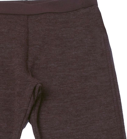 Joha Leggings - Wool - Dark Brown