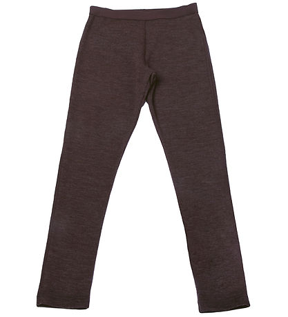 Joha Leggings - Wool - Dark Brown