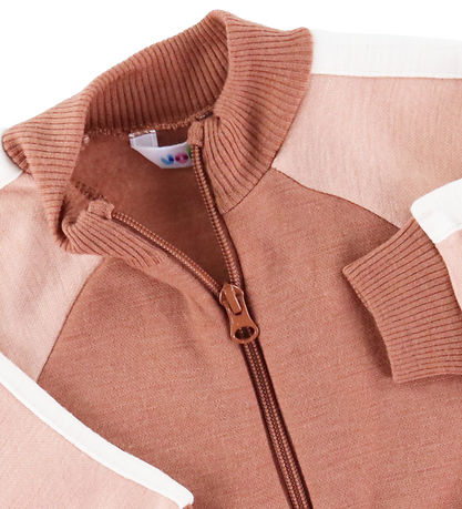 Joha Cardigan - Ull - Rosa/Brun