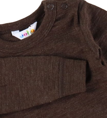 Joha Blouse - Wool - Dark Brown