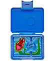 Yumbox Lunchbox w. 3 Rooms - Bento Snack - Surf Blue - Dino Tray Yumbox Lunchbox w. 3 Rooms - Bento Snack - Surf Blue - Dino Tray