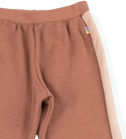 Joha Trousers - Wool - Pink/Brown
