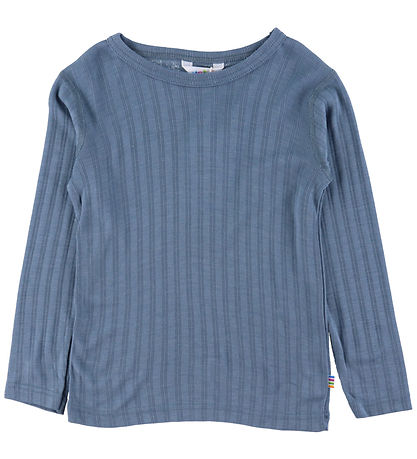 Joha Blouse - Wool/Silk - Blue Joha Blouse - Wool/Silk - Blue