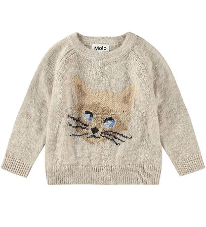 Molo Blússa - Ull/Akrýl - Gilby - Kitten Knit