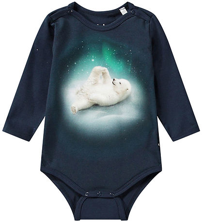 Molo Bodysuit L/æ - Foss - Polar Cub