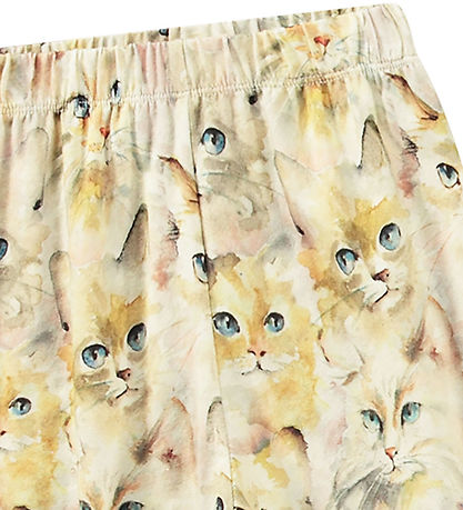 Pantalon Molo - Selena - Chats à l'aquarelle Pantalon Molo - Selena - Chats à l'aquarelle