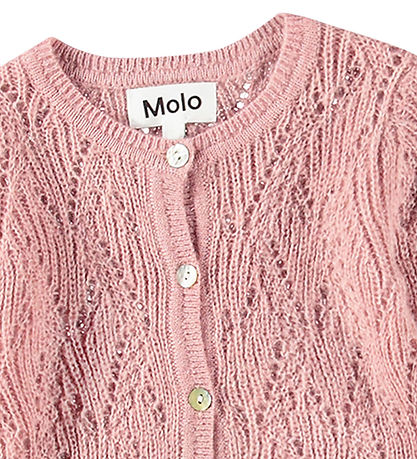 Molo Cardigan - Wool - Gilli - Petal Blush
