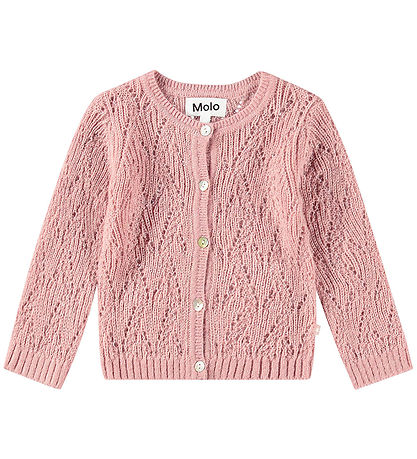Molo Cardigan - Wool - Gilli - Petal Blush
