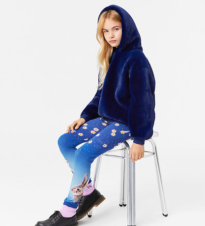 Sweat à Capuche Molo - Maureen - Dynamique Blue Sweat à Capuche Molo - Maureen - Dynamique Blue