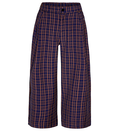 Molo Trousers - Alta - BlueBrown Check