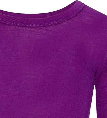 Molo Blouse - Wool - Rihanna Wool - Warm Purple