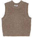 Molo Waistcoat - Wool/Acrylic - Gilberte - Brown Sugar Molo Waistcoat - Wool/Acrylic - Gilberte - Brown Sugar