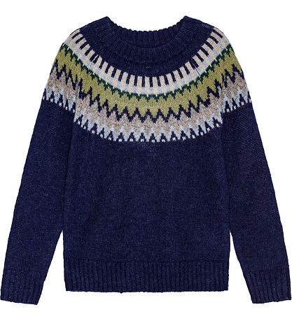 Molo Bluse - Strick - Wolle/Acryl - Bae - Blue Calm