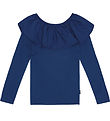 Molo Blouse - Rib - Renate - Vibrant Blue