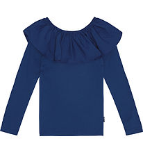 Molo Blouse - Rib - Renate - Vibrant Blue