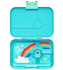 Yumbox Lunchbox w. 4 Rooms - Bento Tapas - Antibes Blue - Rainbo Yumbox Lunchbox w. 4 Rooms - Bento Tapas - Antibes Blue - Rainbo