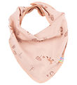Joha Teething Bib - Wool/Cotton - Peach Joha Teething Bib - Wool/Cotton - Peach