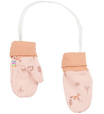 Joha Mittens - Wool/Cotton - 2-layer - Peach Joha Mittens - Wool/Cotton - 2-layer - Peach