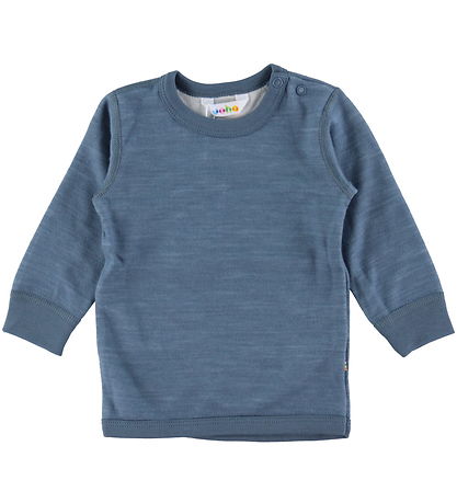 Joha Blouse - Wool/Bamboo - Blue