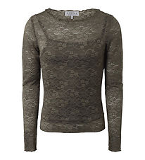 Hound Blouse - Lace Top - Army Green Hound Blouse - Lace Top - Army Green
