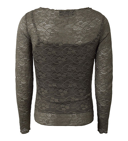 Hound Genser - Lace Topp - Army Green