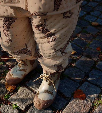 Konges Sløjd Rubber Boots w. Lining - Tiger Konges Sløjd Rubber Boots w. Lining - Tiger