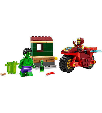 LEGO® Marvel - 오토바이와 헐크를 탄 아이언맨 76287 - 68개 부품
